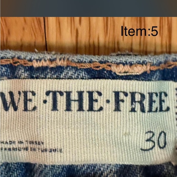 We The Free vintage was barrel jeans - Picture 3 of 4